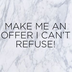 Make me a reasonable offer
